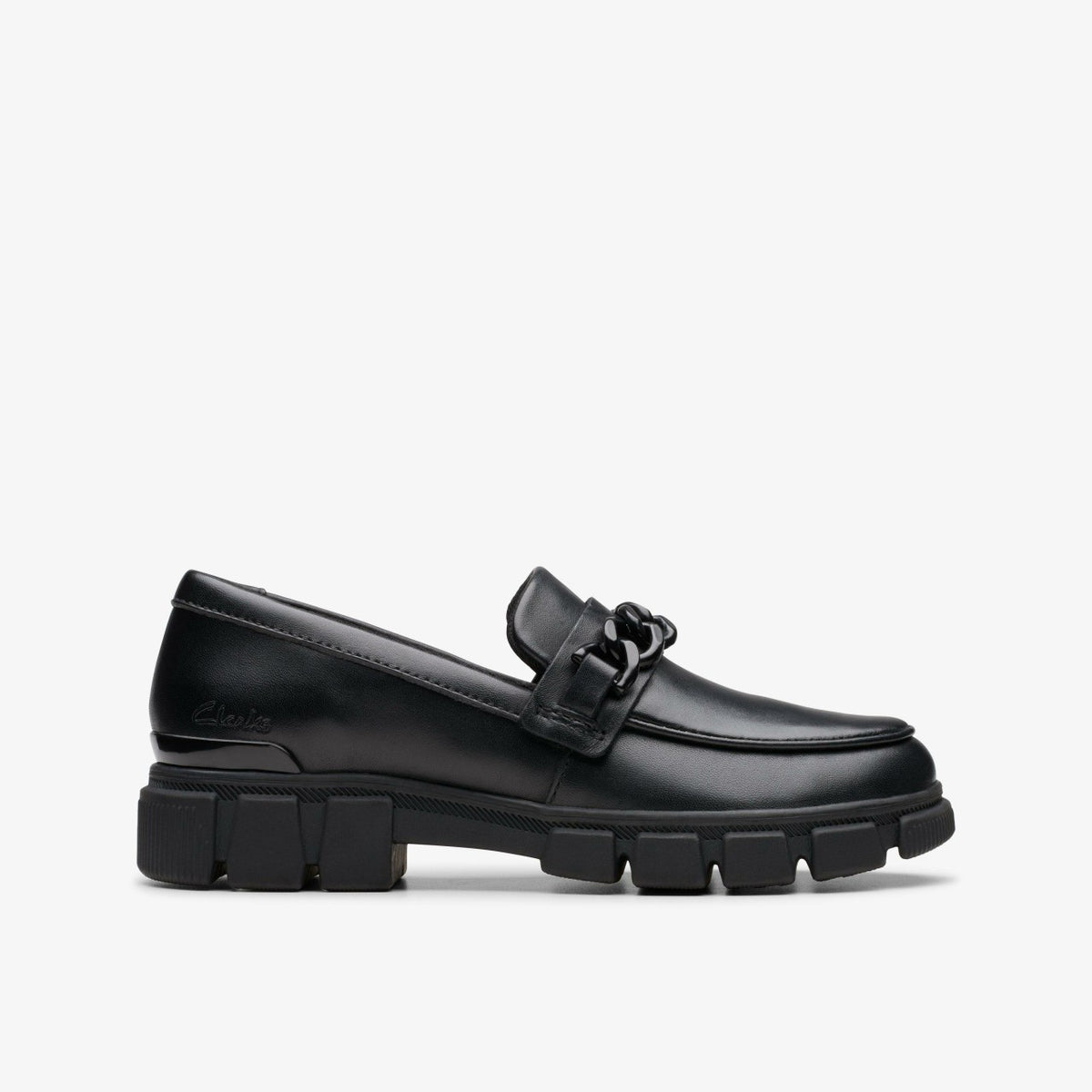 Clarks Evyn Walk Kid Black Leather
