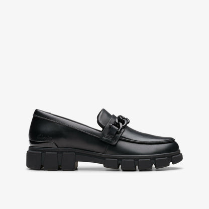 Clarks Evyn Walk Kid Black Leather