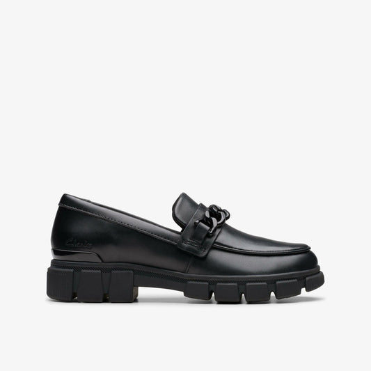 Clarks Evyn Walk Kid Black Leather