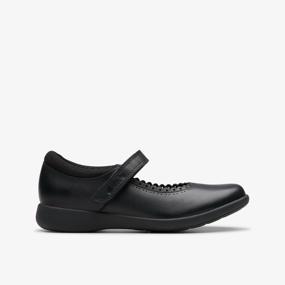 Clarks Etch Pure Kid Black Leather