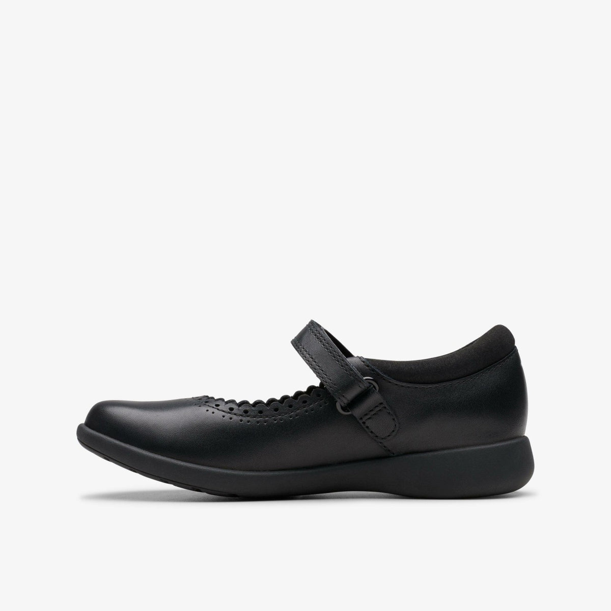 Clarks Etch Pure Kid Black Leather