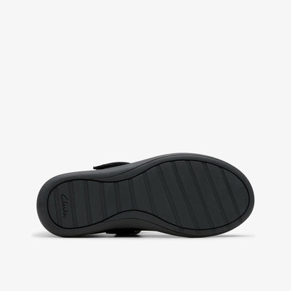 Clarks Etch Pure Kid Black Leather