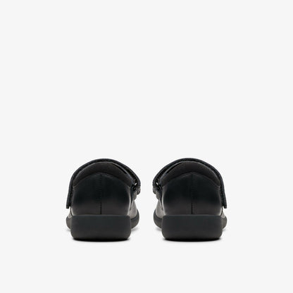 Clarks Etch Pure Kid Black Leather