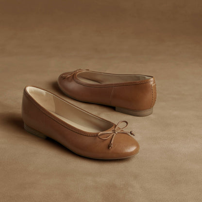 Clarks Fawna Lily Tan Leather