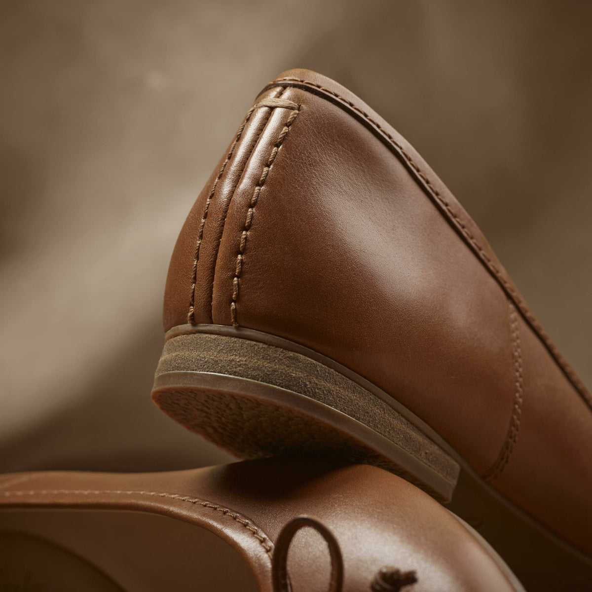 Clarks Fawna Lily Tan Leather