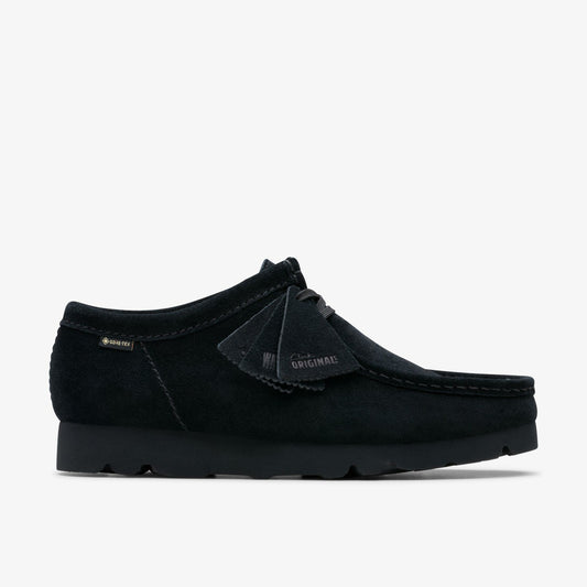 Clarks Wallabee GORE-TEX Black Suede