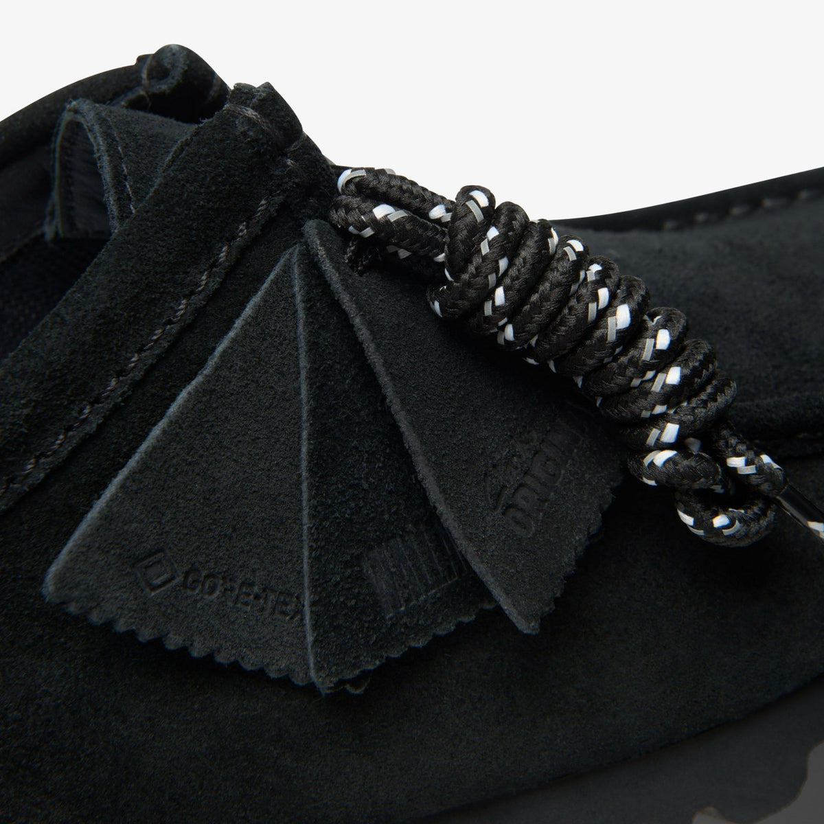 Clarks Wallabee GORE-TEX Black Suede