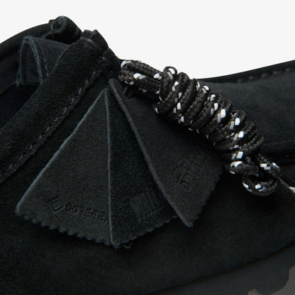 Clarks Wallabee GORE-TEX Black Suede