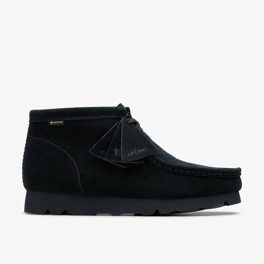 Clarks Wallabee Boot GORE-TEX Black Suede