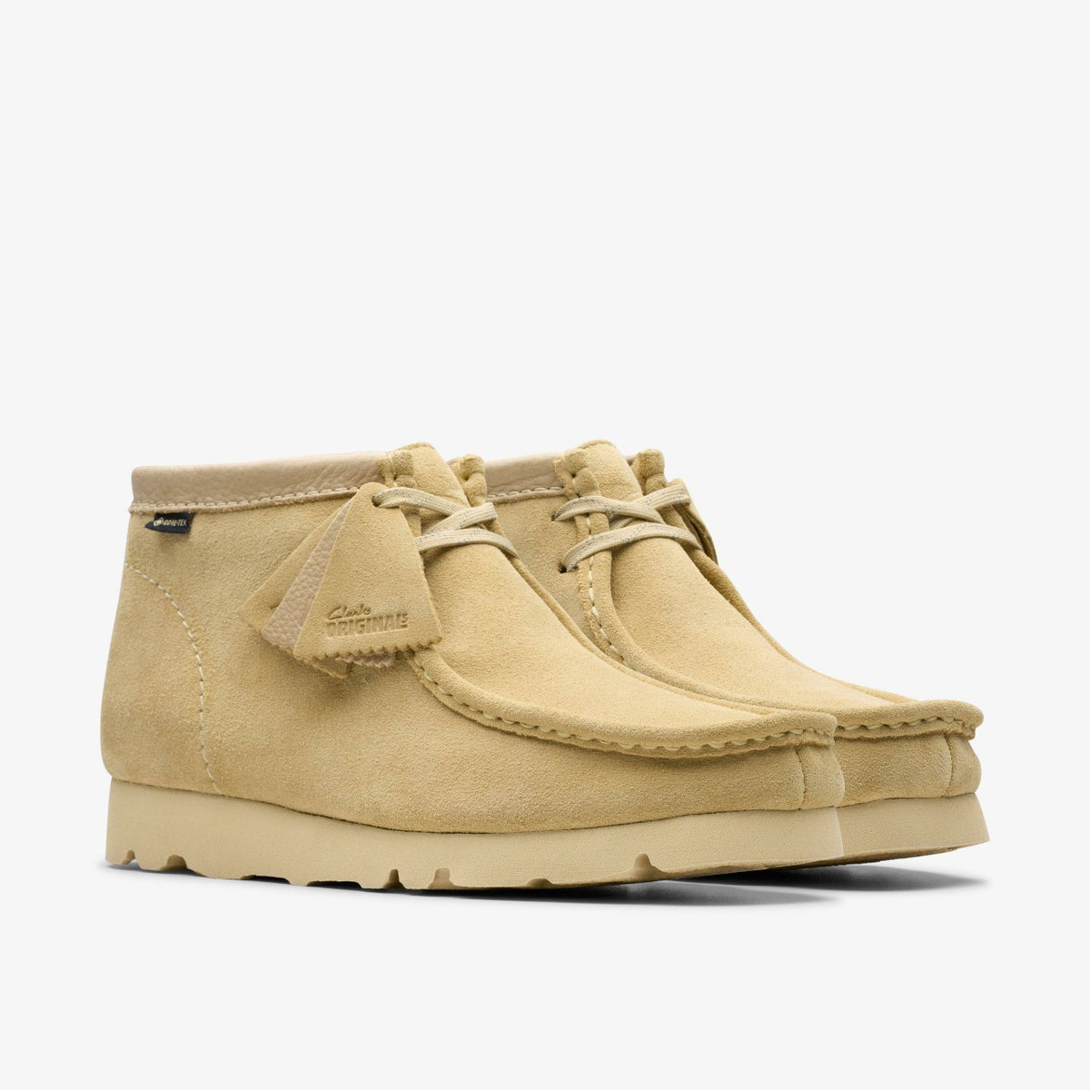 Clarks Wallabee Boot GORE-TEX Maple Suede
