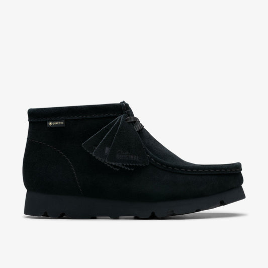 Clarks Wallabee Boot GORE-TEX Black Suede