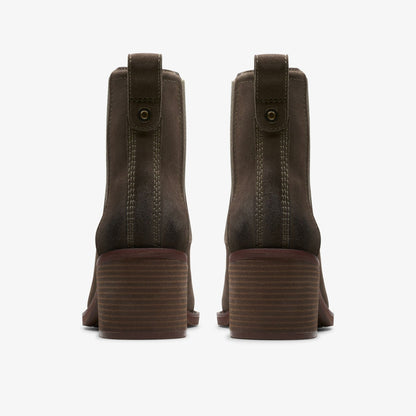 Clarks Chamberly Top Mole Grey Suede