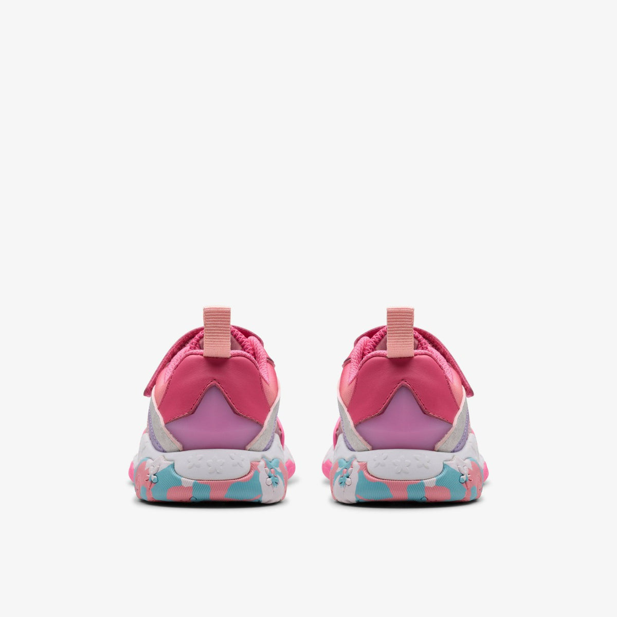 Clarks Tidal Star Kid Bright Pink Combination
