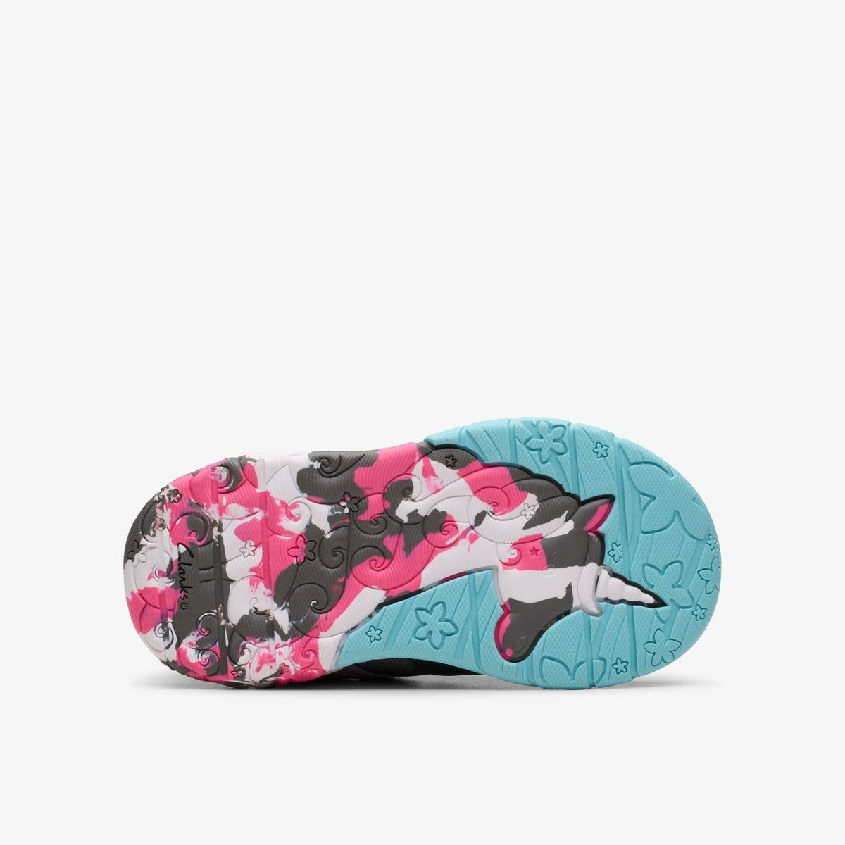 Clarks Tidal Star Toddler Gun Metal
