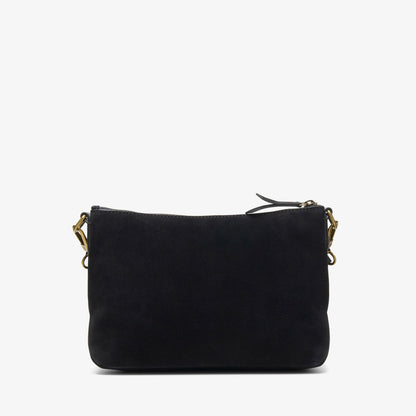 Clarks Willow Cross Black Suede
