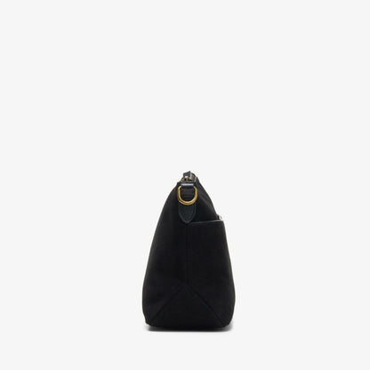 Clarks Willow Cross Black Suede