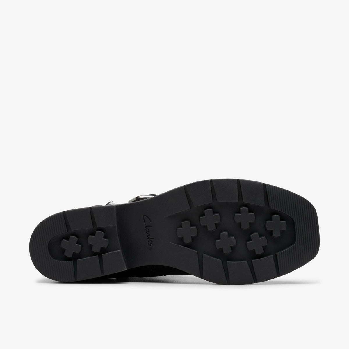 Clarks Rebelle Buckle Black Leather