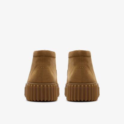 Clarks Torhill Moss Light Tan Nubuck