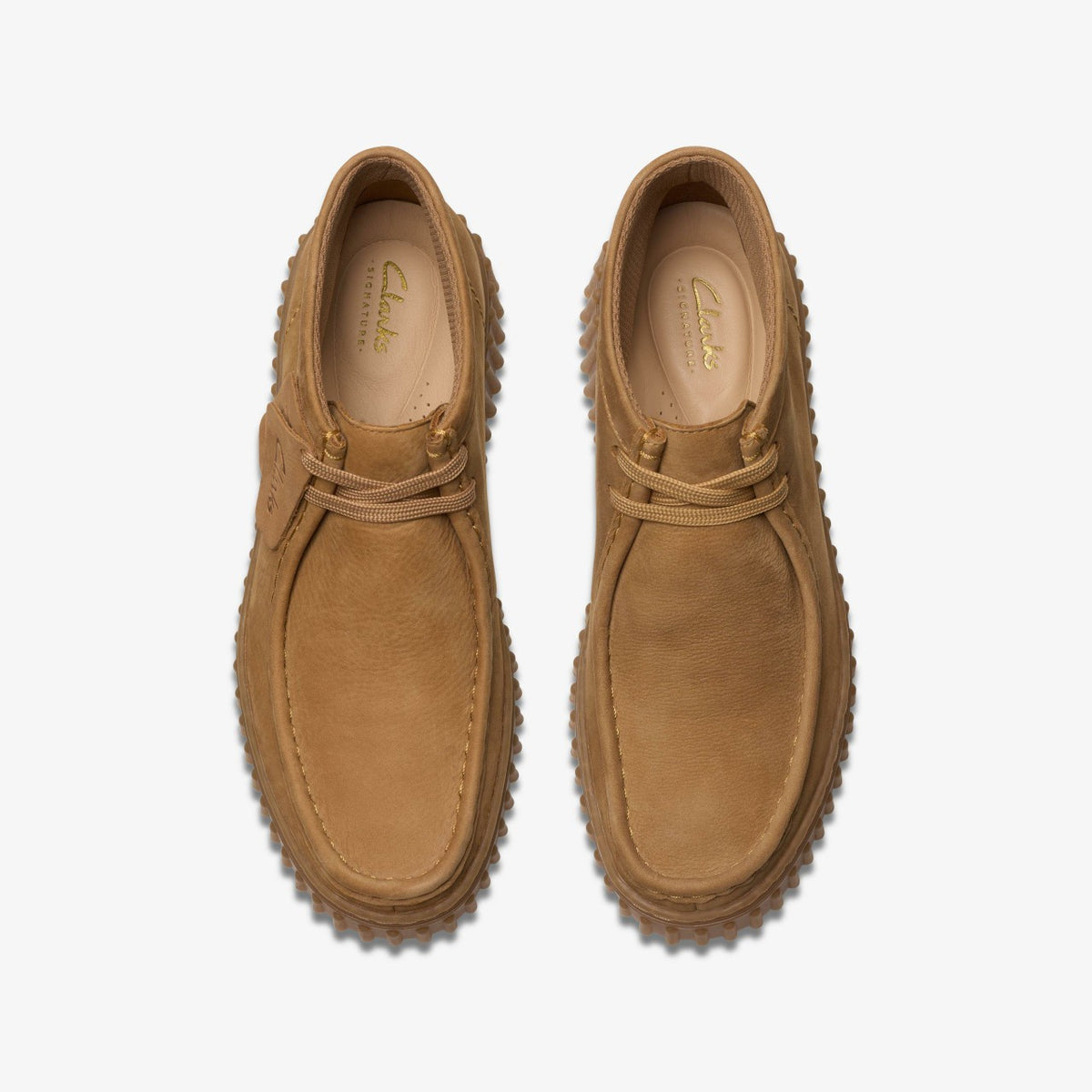 Clarks Torhill Moss Light Tan Nubuck