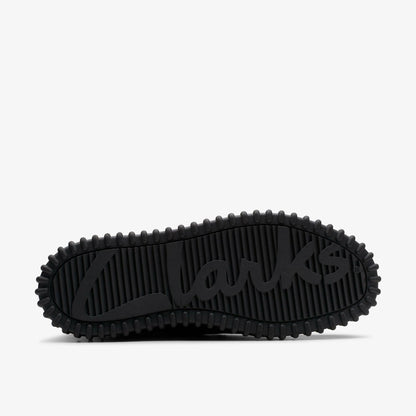 Clarks Torhill Moss Black Suede