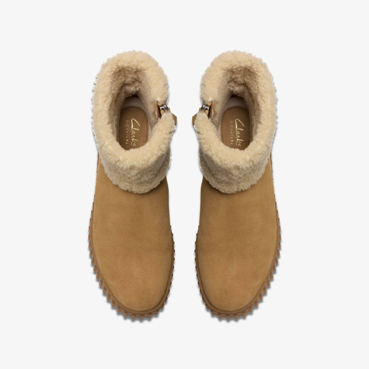Clarks Torhill Turn Light Tan Warmlined