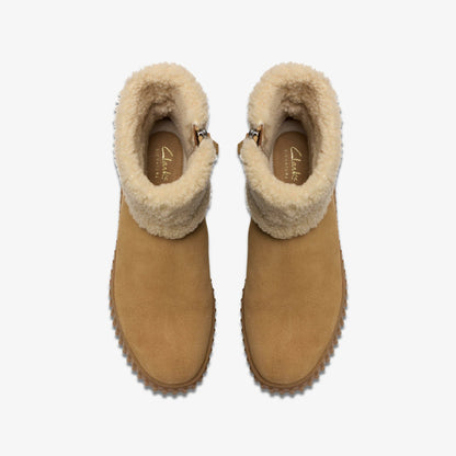 Clarks Torhill Turn Light Tan Warmlined