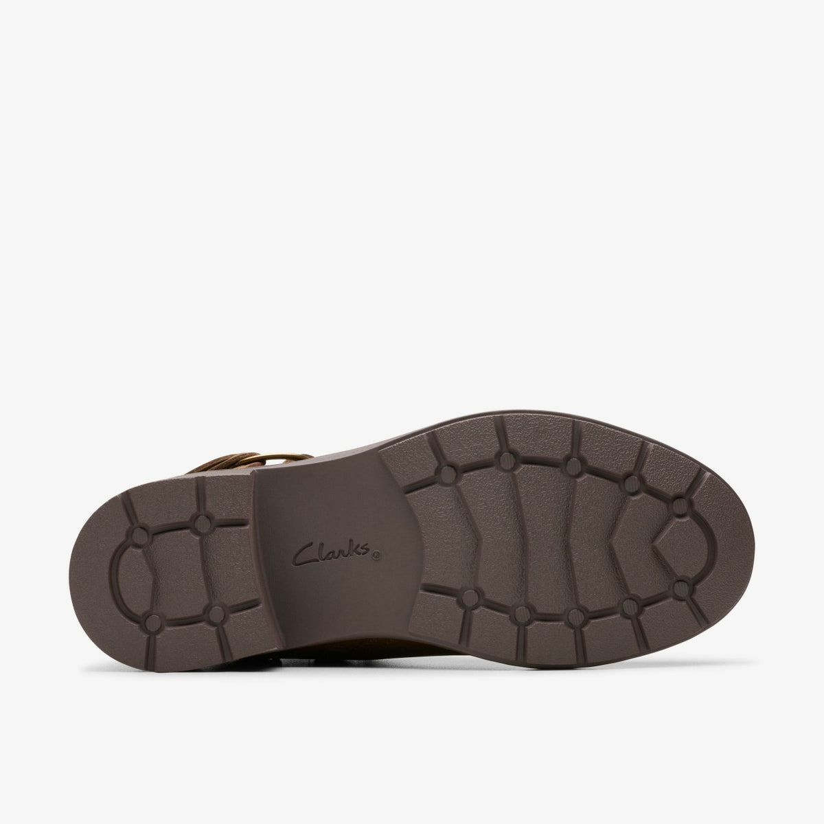 Clarks Hearth Kaylie Ankle Boot Mushroom Oily