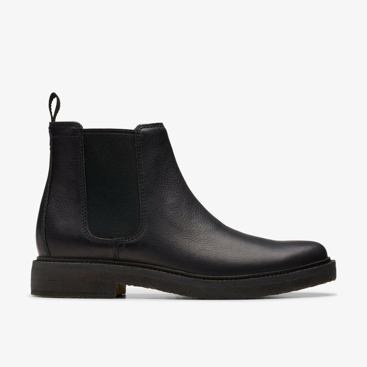 Clarks Clarkdale Easy Chelsea Boot Black Leather