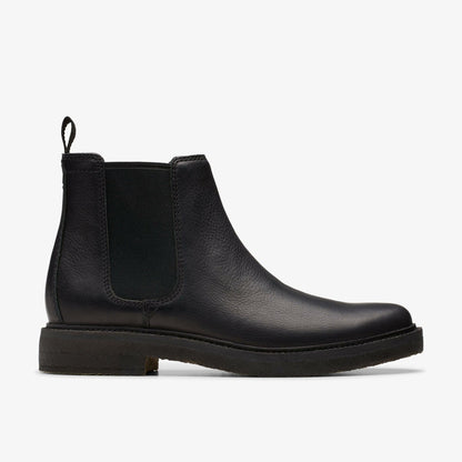 Clarks Clarkdale Easy Chelsea Boot Black Leather