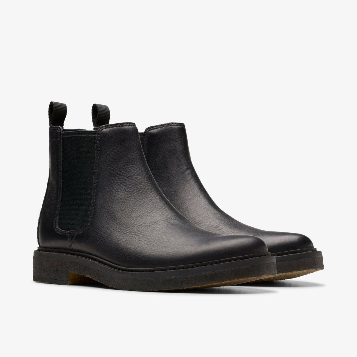Clarks Clarkdale Easy Chelsea Boot Black Leather