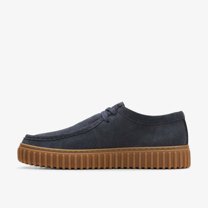 Clarks Torhill Lo Navy Suede
