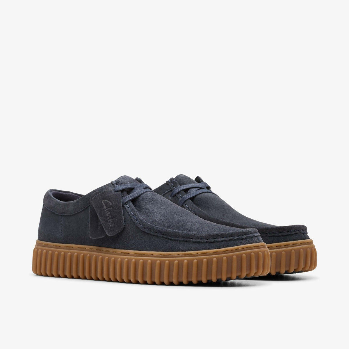 Clarks Torhill Lo Navy Suede