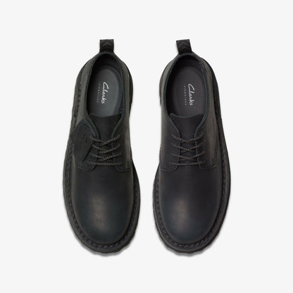 Clarks Solsbury Lace Black Leather