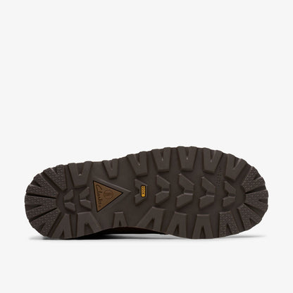 Clarks Solsbury Desert Boot Dark Brown Leather