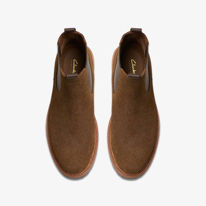 Clarks Clarkridge Top Brown Suede