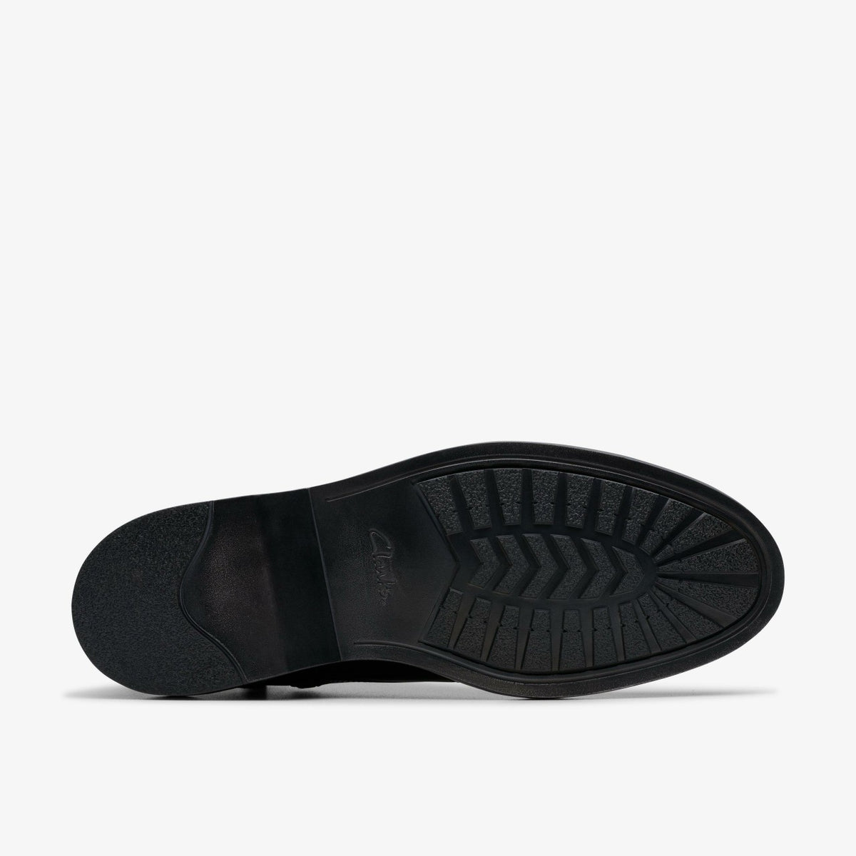 Clarks Aldwin Cap Black Leather