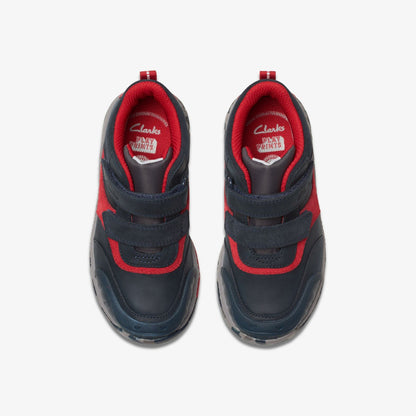 Clarks Steggy Rex Kid Navy