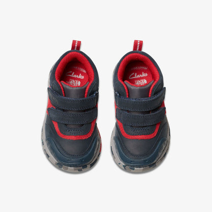 Clarks Steggy Rex Toddler Navy