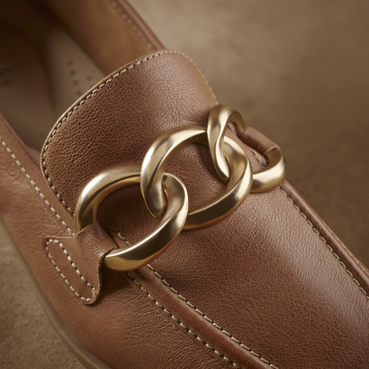 Clarks Sarafyna Iris Loafer Tan Leather