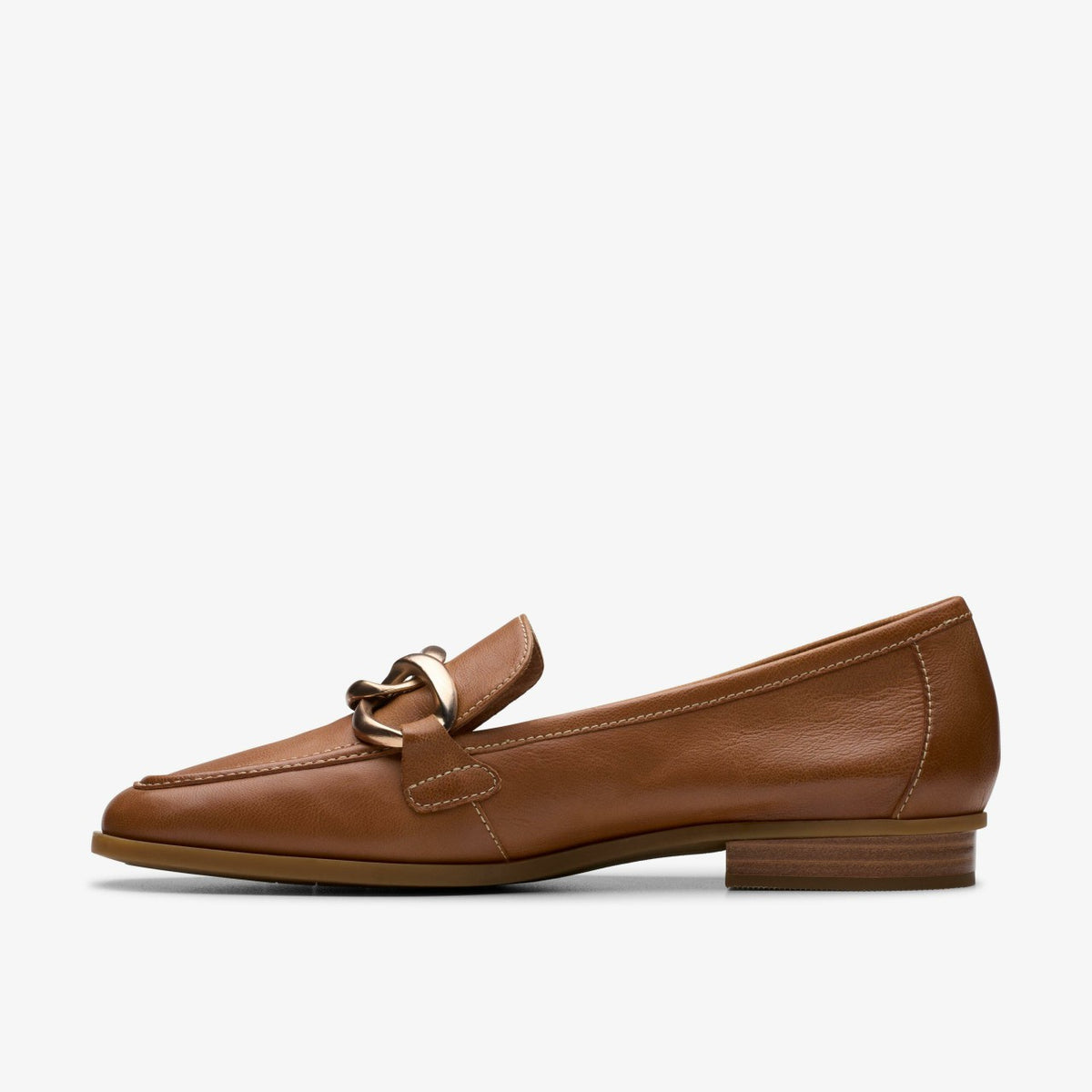 Clarks Sarafyna Iris Loafer Tan Leather