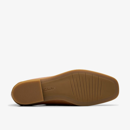 Clarks Sarafyna Iris Loafer Tan Leather