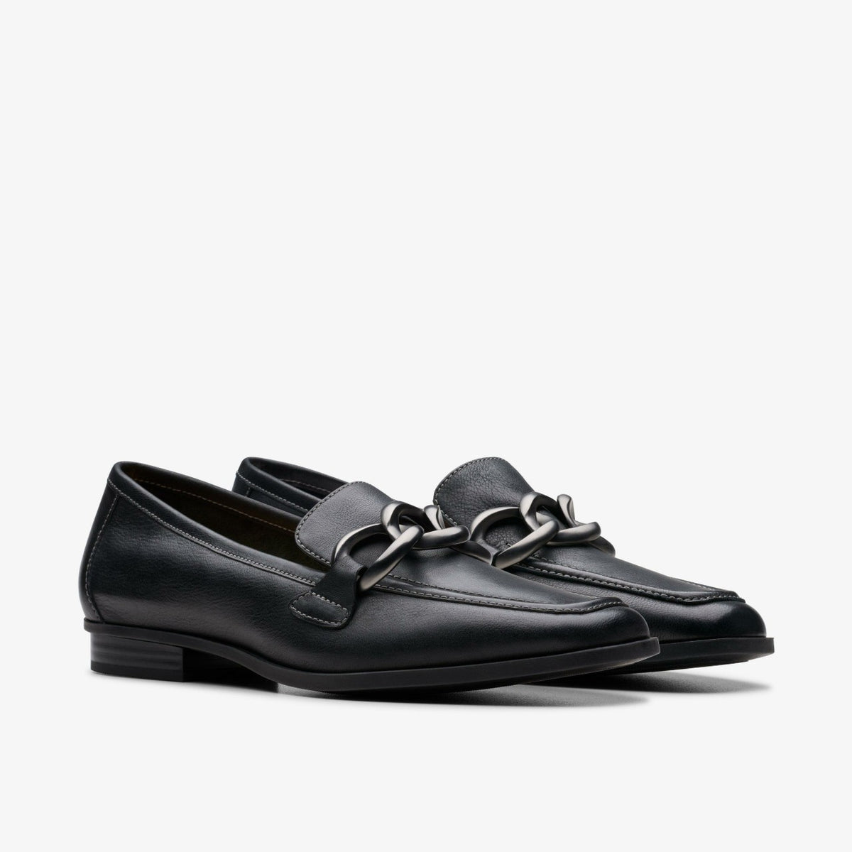 Clarks Sarafyna Iris Loafer Black Soft