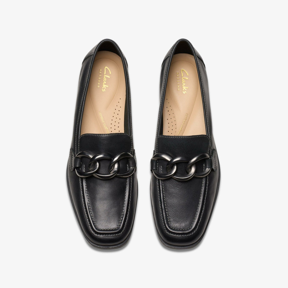 Clarks Sarafyna Iris Loafer Black Soft