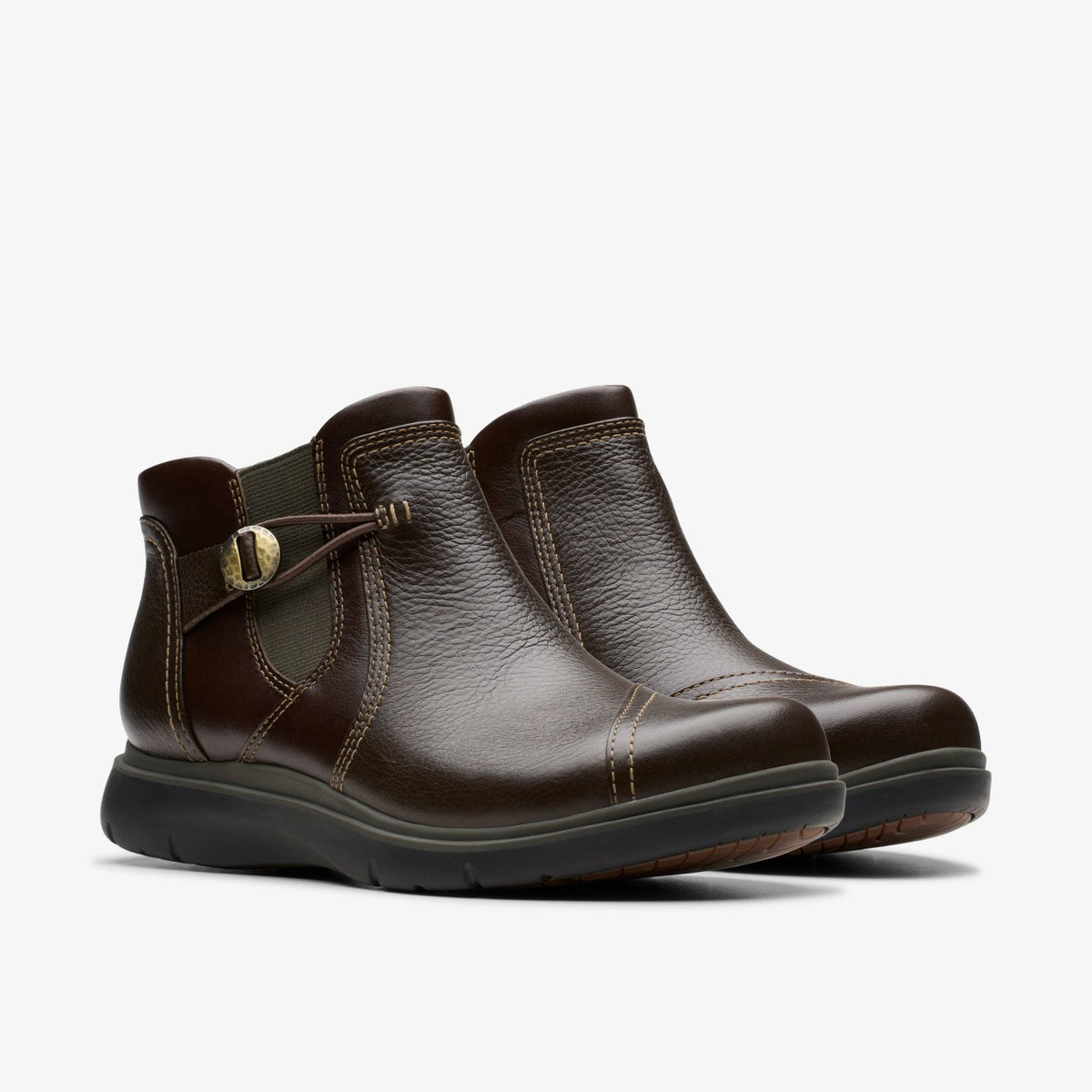 Clarks Certina Joy Dark Brown Leather