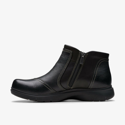 Clarks Certina Joy Black Leather