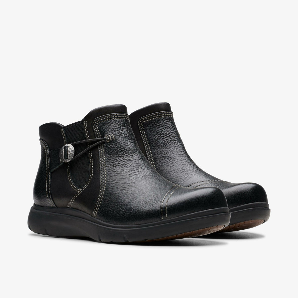 Clarks Certina Joy Black Leather