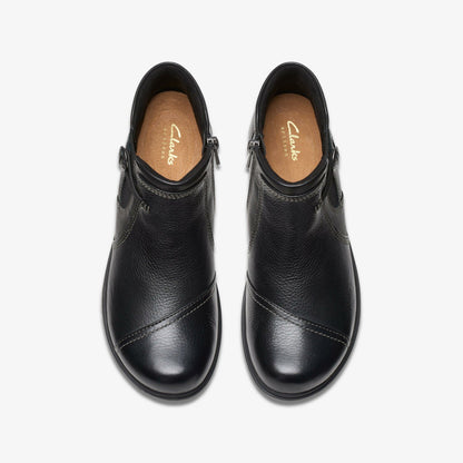 Clarks Certina Joy Black Leather