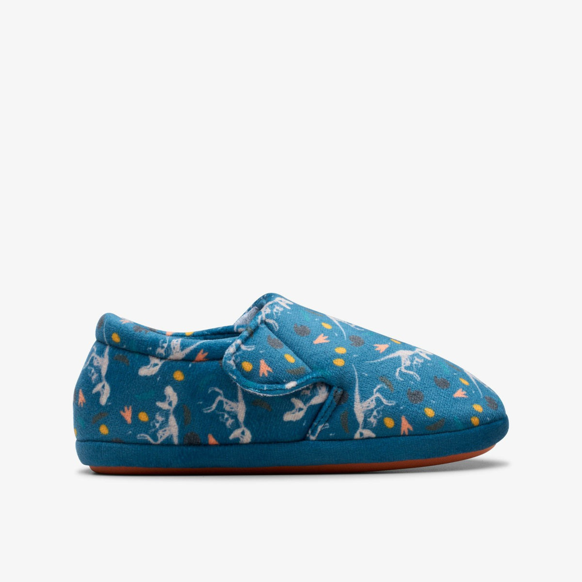 Clarks Fluffy Snug Kid Blue Print