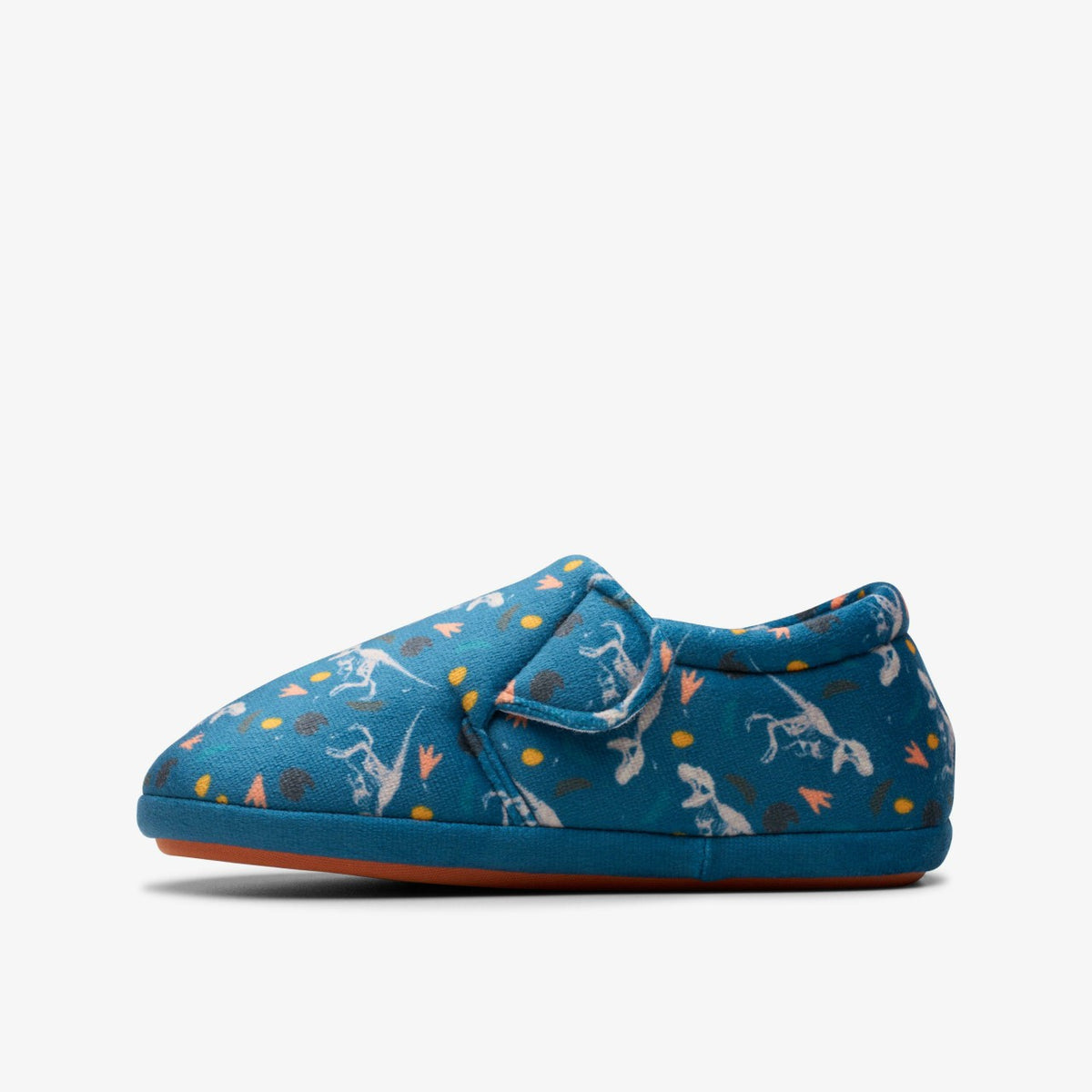 Clarks Fluffy Snug Kid Blue Print