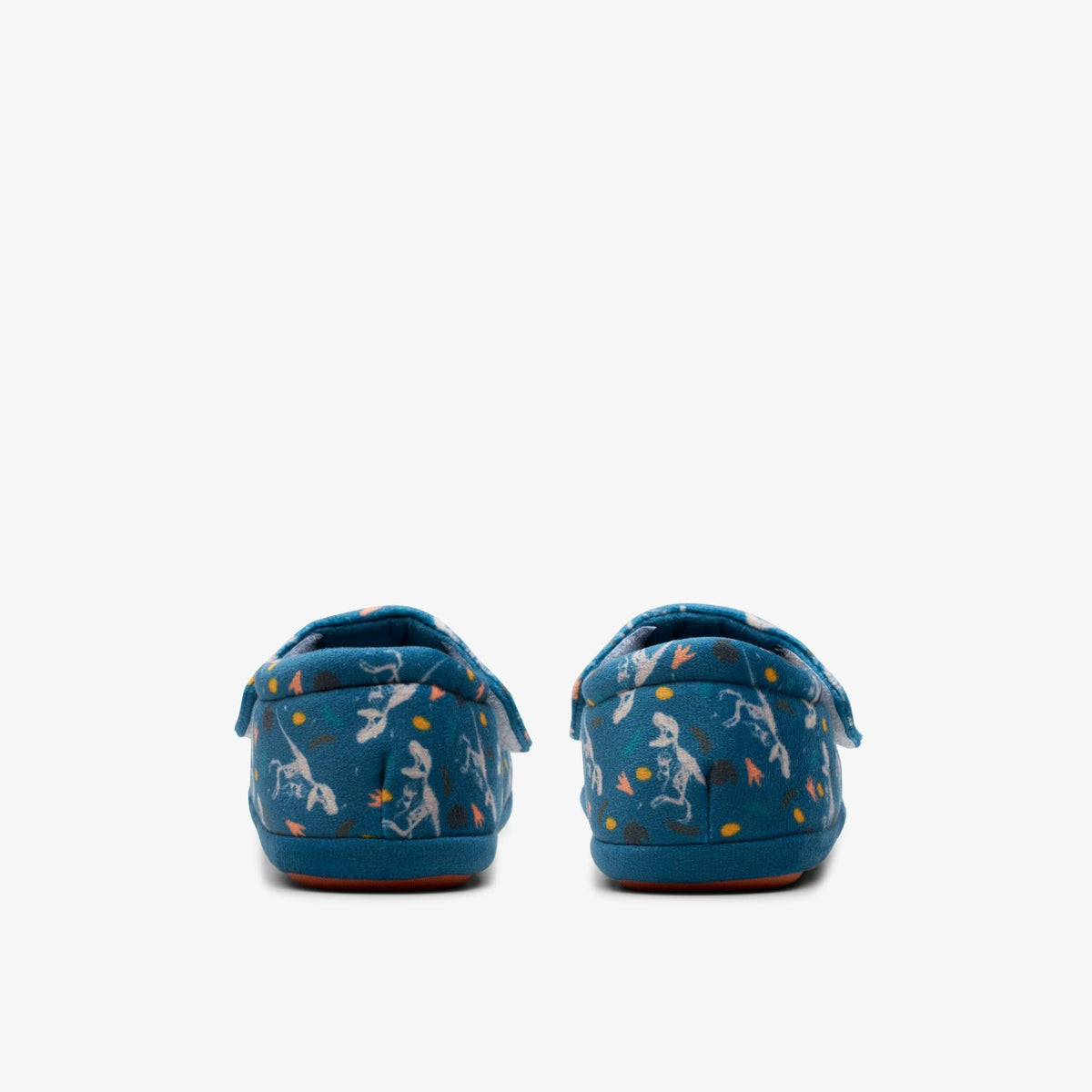 Clarks Fluffy Snug Kid Blue Print